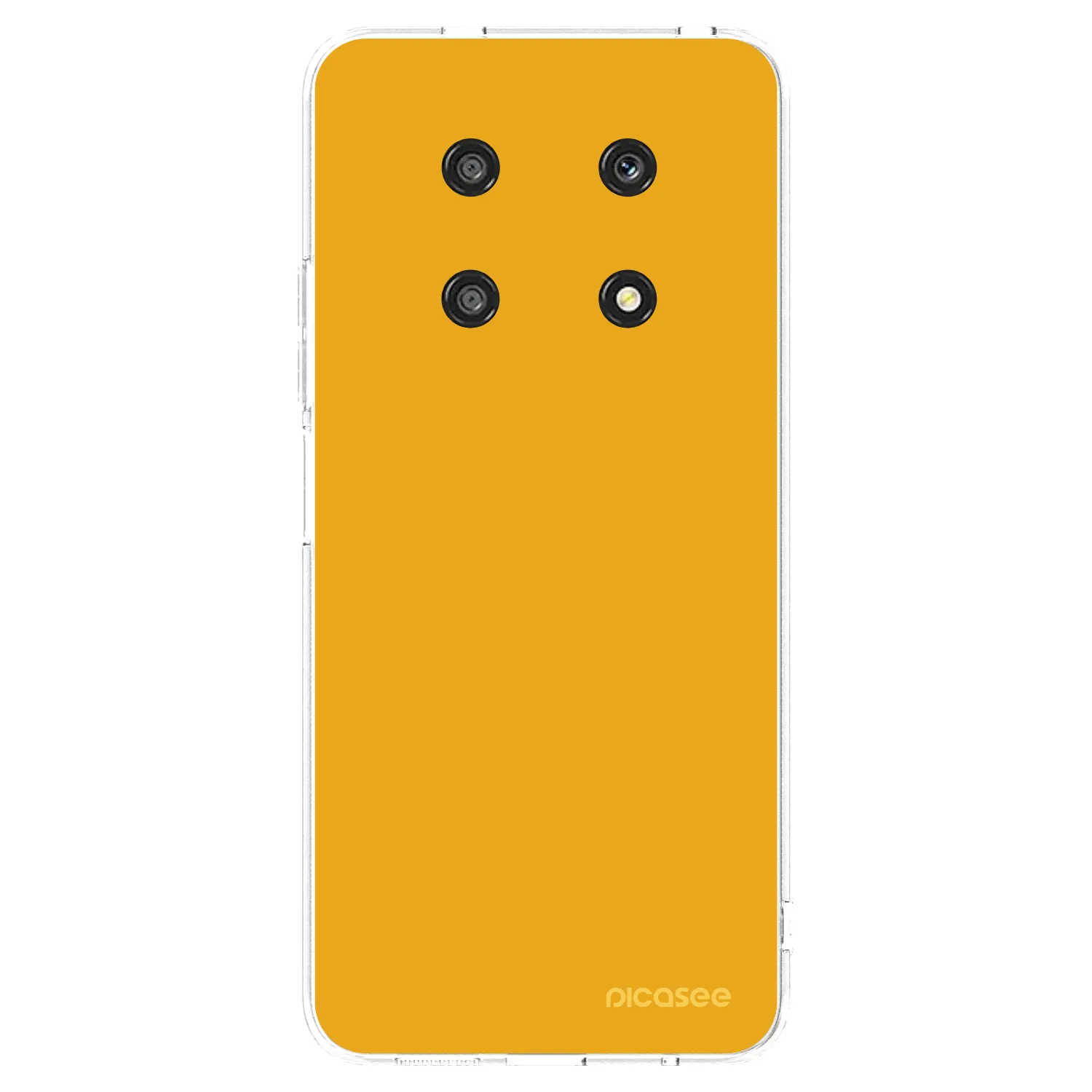 Picasee silikonska prozirna maskica za Honor Magic4 Lite 5G - Sun