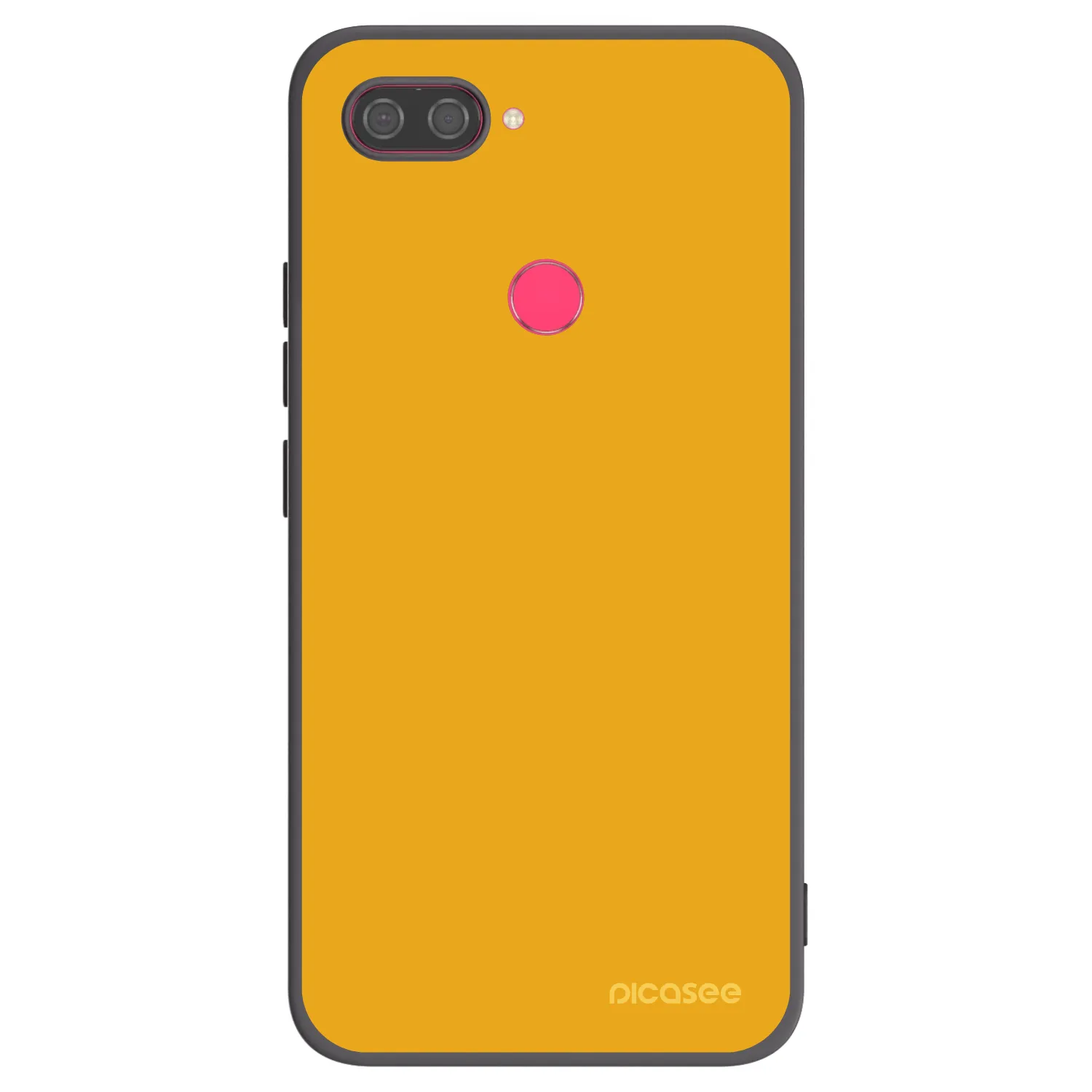 Picasee crna silikonska maskica za Xiaomi Mi 8 Lite - Sun