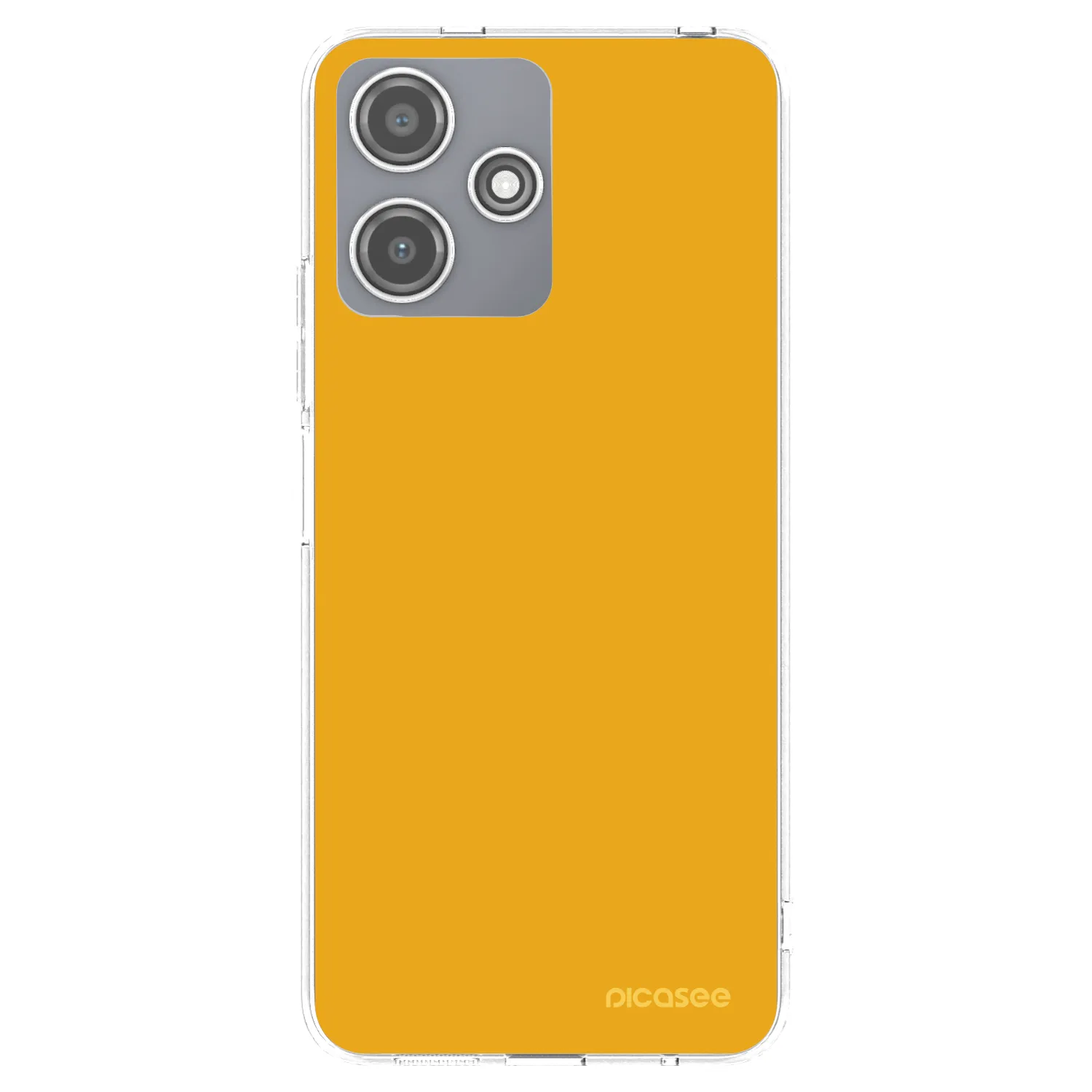Picasee silikonska prozirna maskica za Xiaomi Redmi 12 5G - Sun