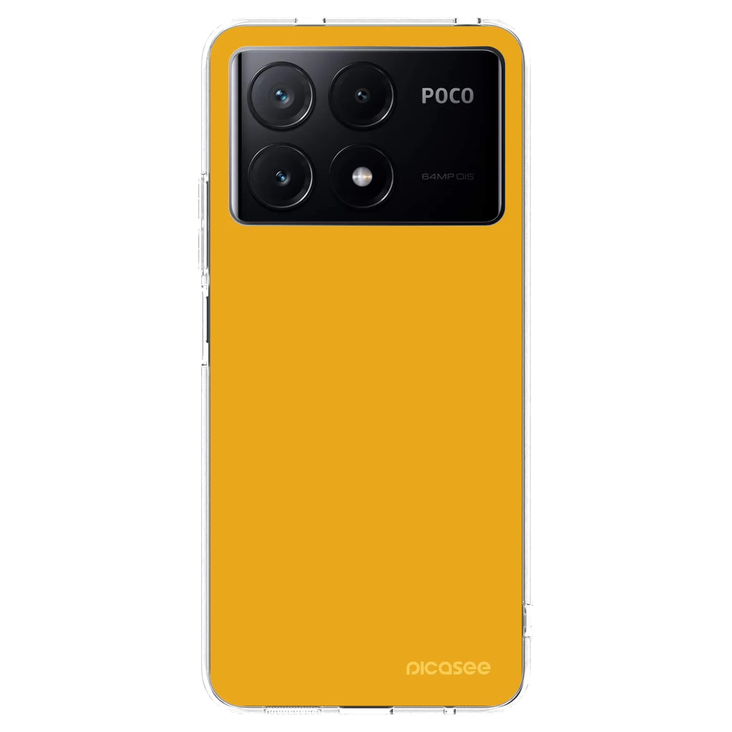 Picasee silikonska prozirna maskica za Xiaomi Poco X6 Pro - Sun