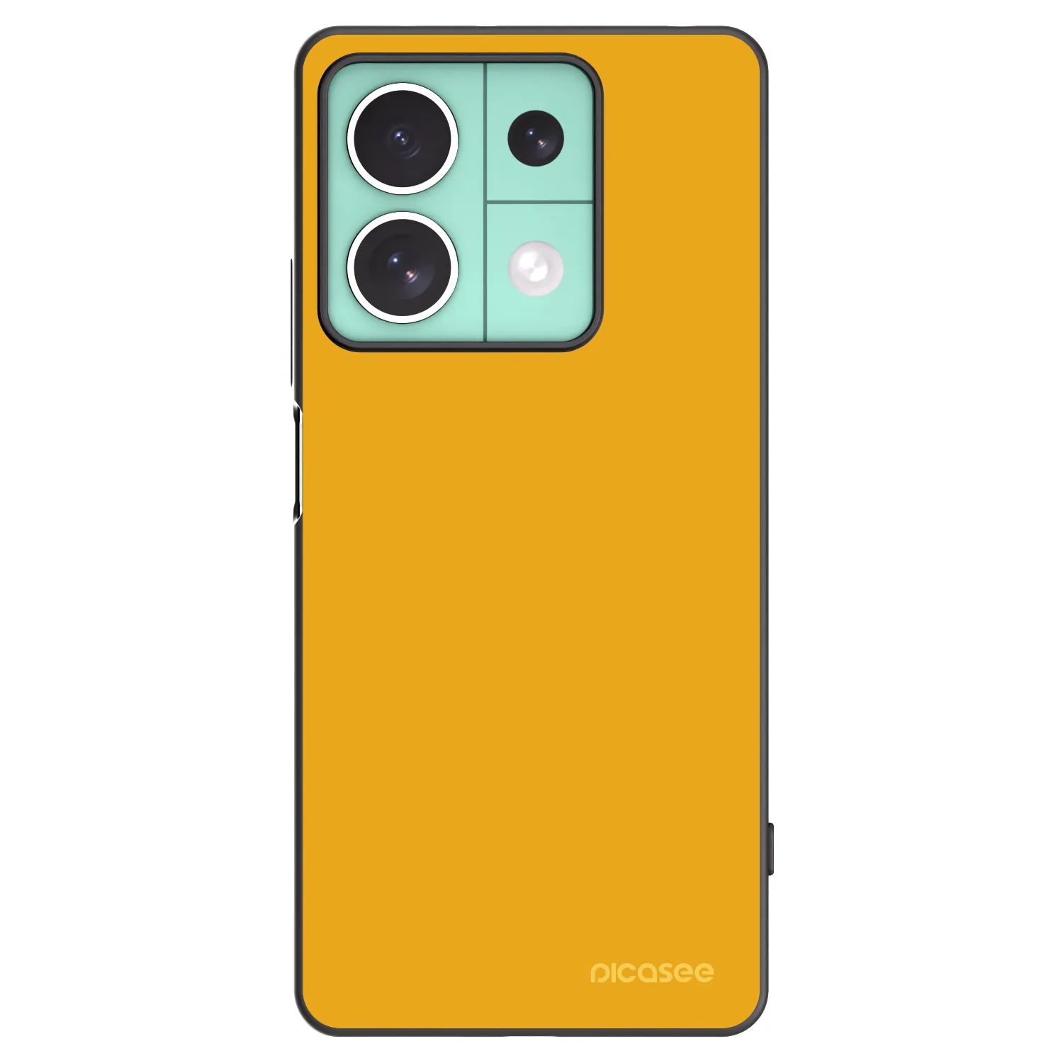 Picasee crna silikonska maskica za Xiaomi Redmi Note 13 5G - Sun