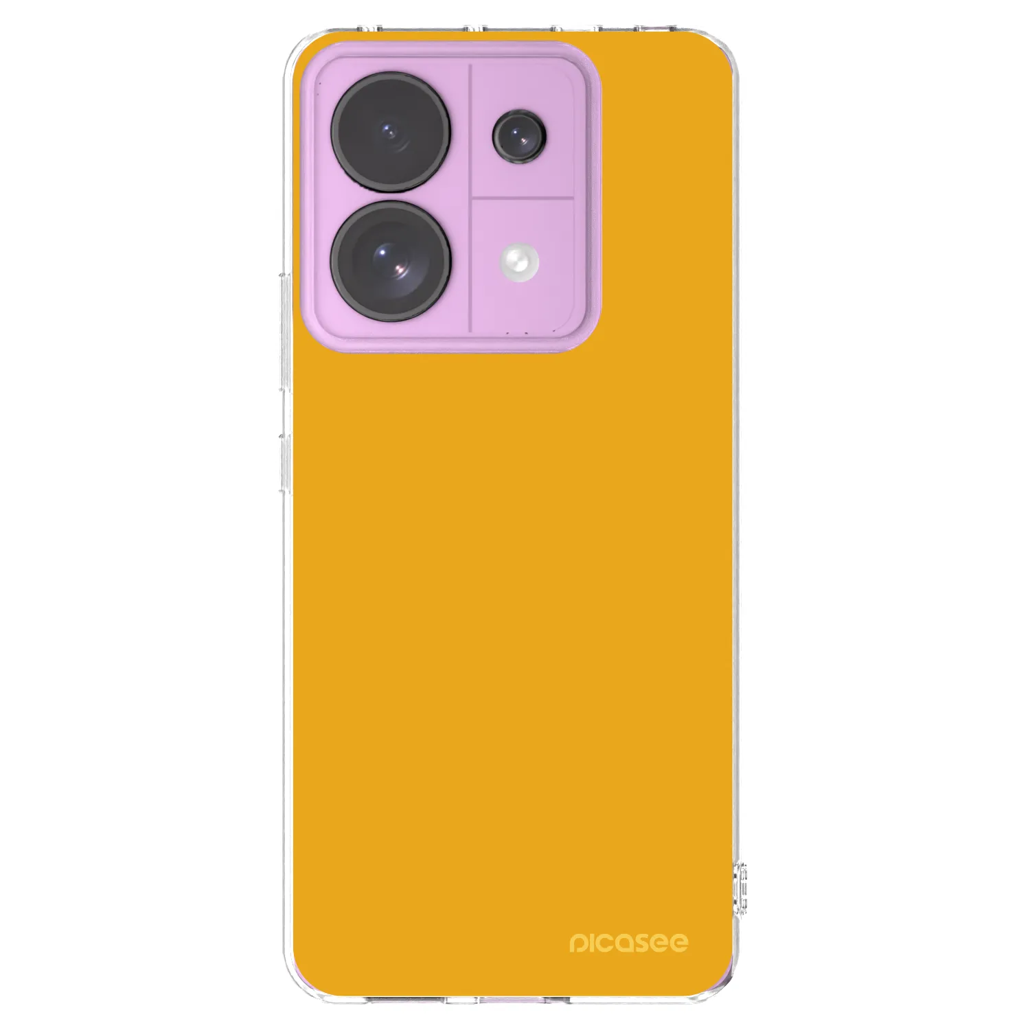 Picasee silikonska prozirna maskica za Xiaomi Redmi Note 13 Pro 5G - Sun