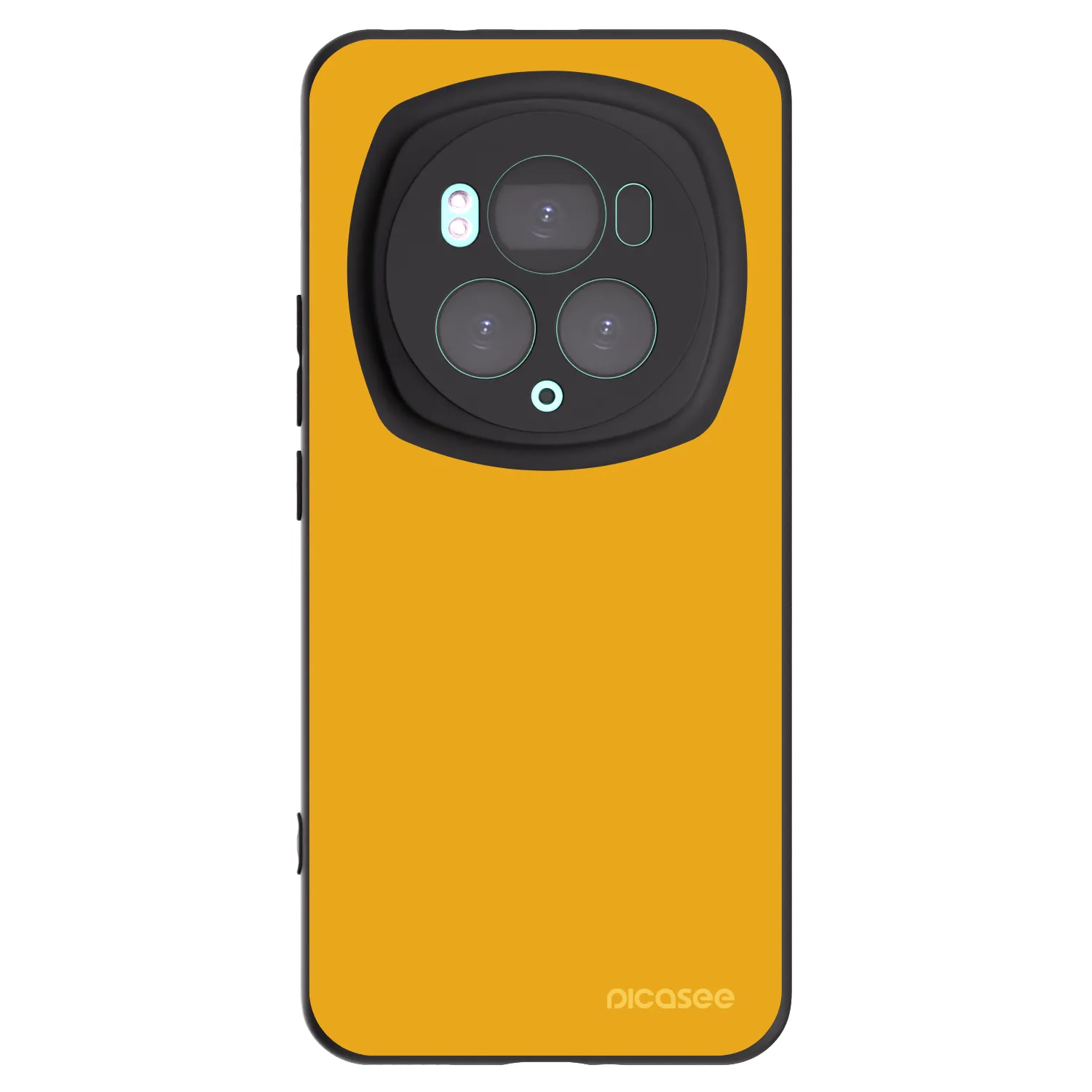 Picasee crna silikonska maskica za Honor Magic6 Pro - Sun