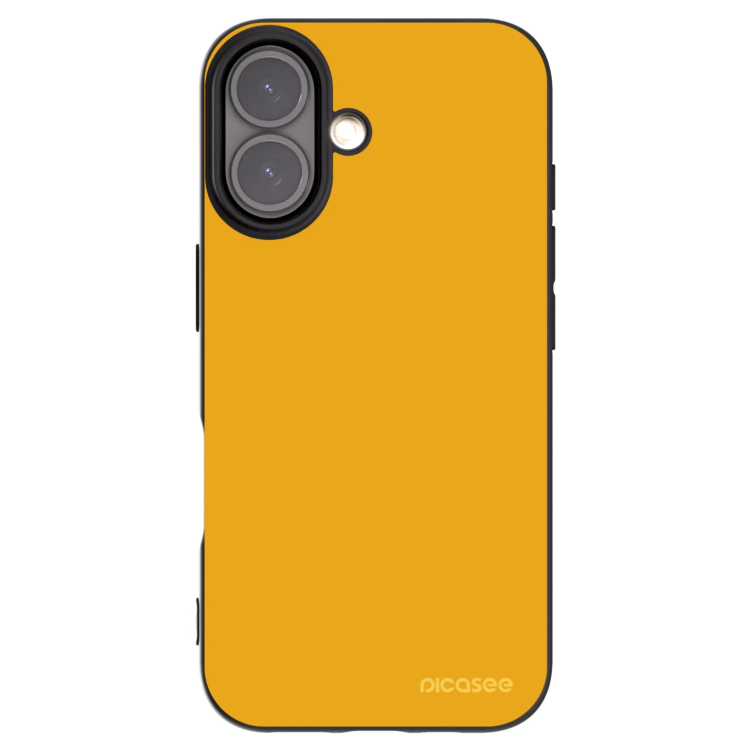 Picasee crna silikonska maskica za Apple iPhone 16 - Sun