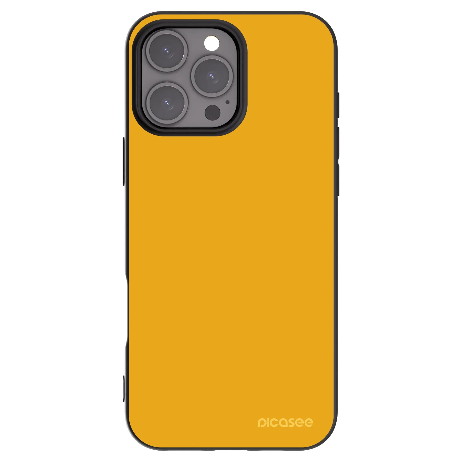 Picasee crna silikonska maskica za Apple iPhone 16 Pro Max - Sun