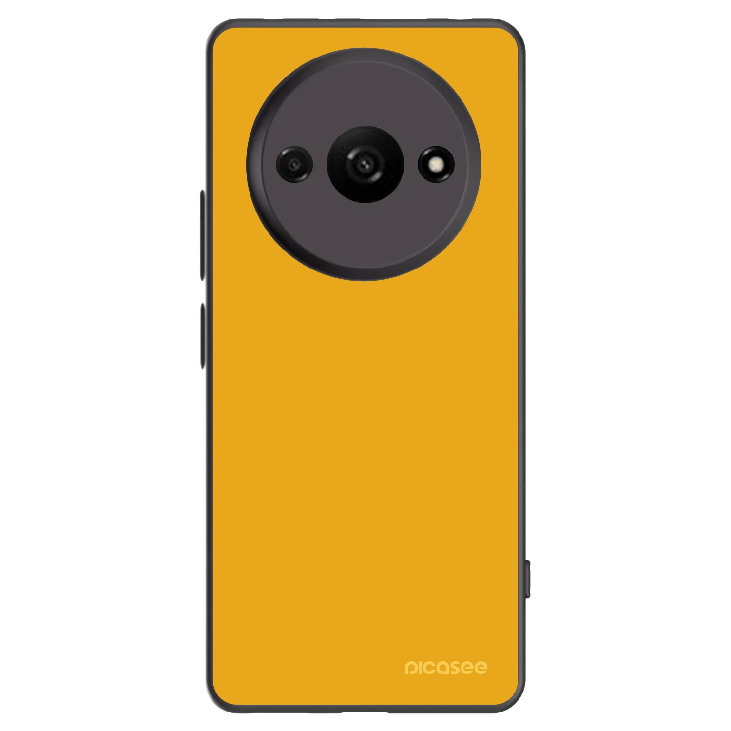 Picasee crna silikonska maskica za Xiaomi Redmi A3 - Sun
