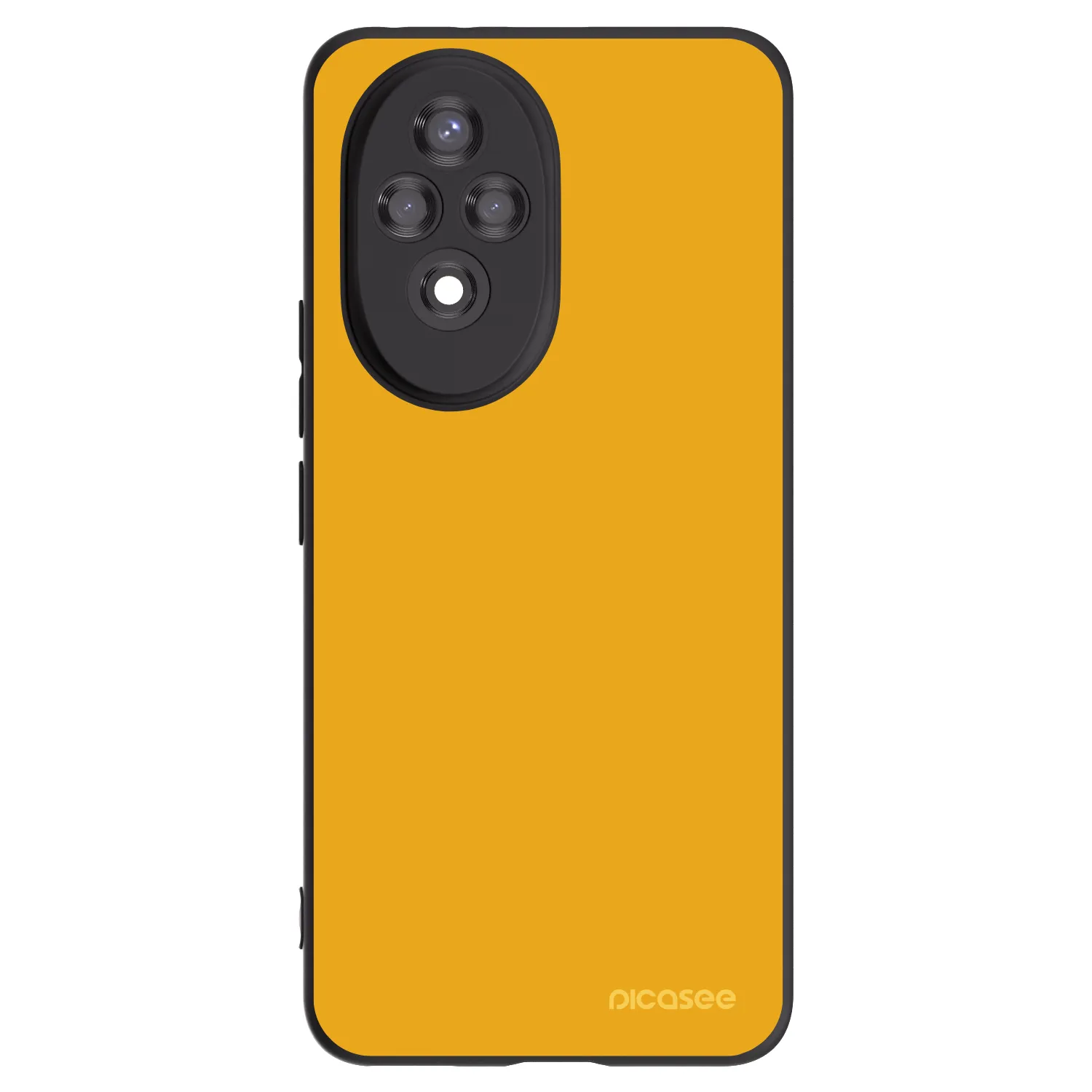 Picasee crna silikonska maskica za Honor 200 5G - Sun