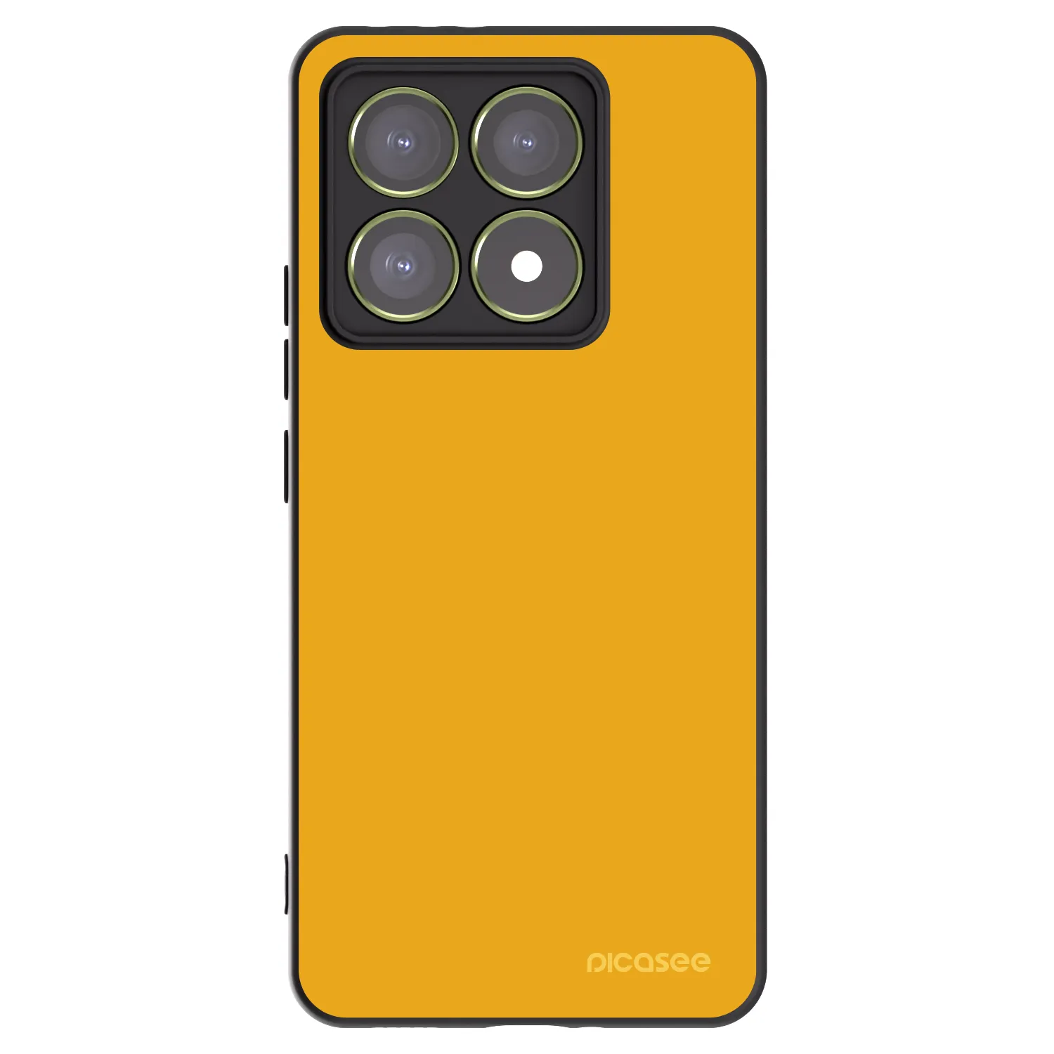 Picasee crna silikonska maskica za Xiaomi 14T - Sun
