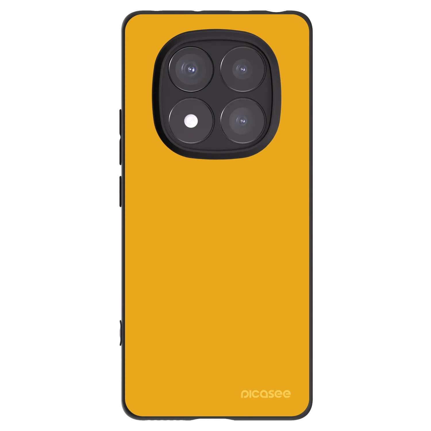 Picasee crna silikonska maskica za Xiaomi Redmi Note 14 Pro+ 5G - Sun