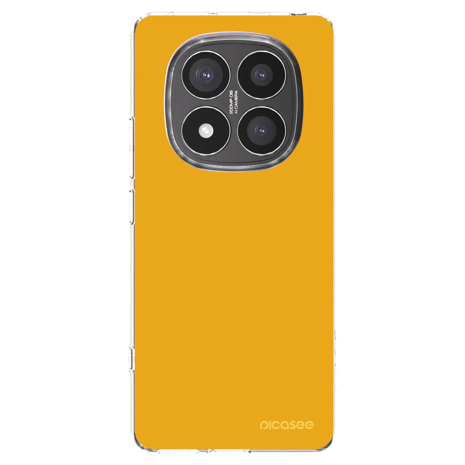 Picasee silikonska prozirna maskica za Xiaomi Redmi Note 14 Pro+ 5G - Sun