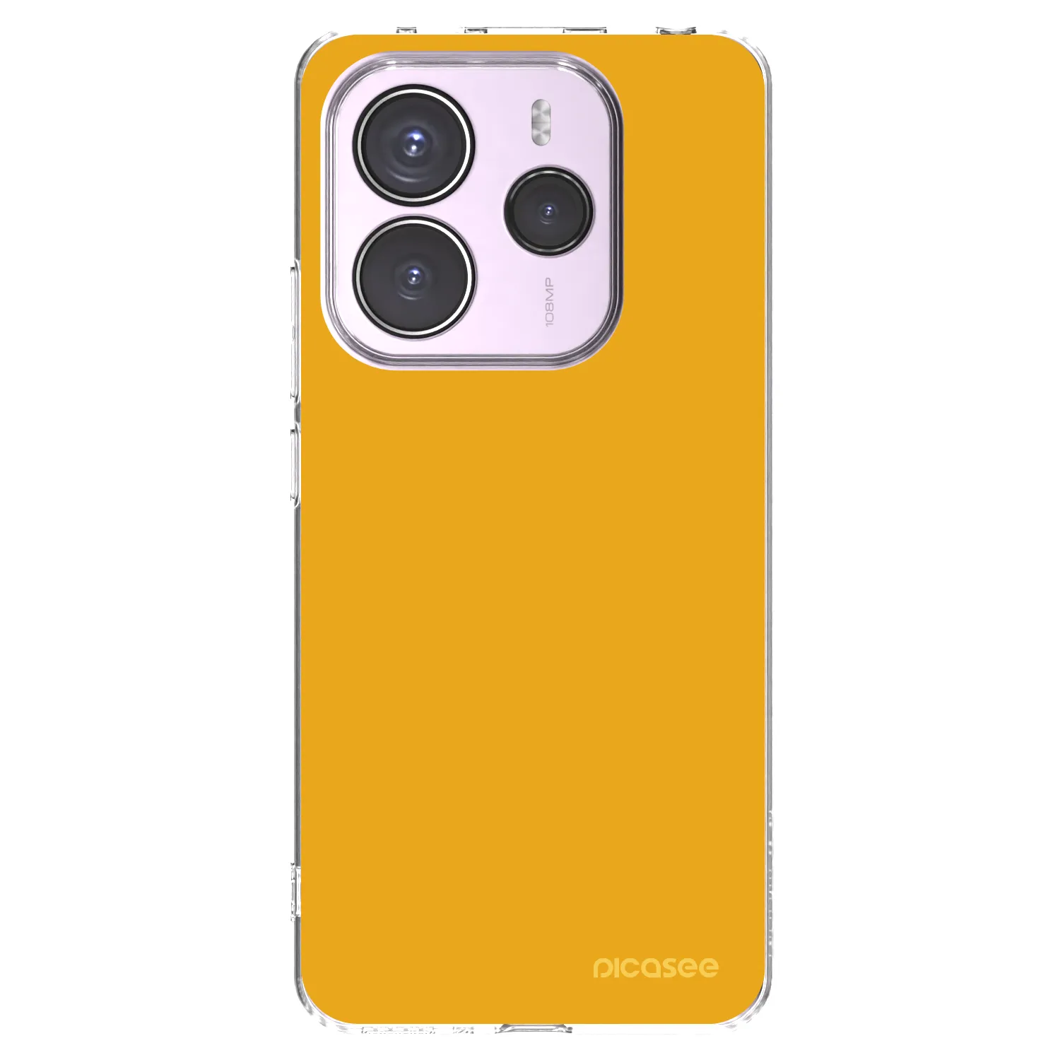 Picasee silikonska prozirna maskica za Xiaomi Redmi Note 14 5G - Sun