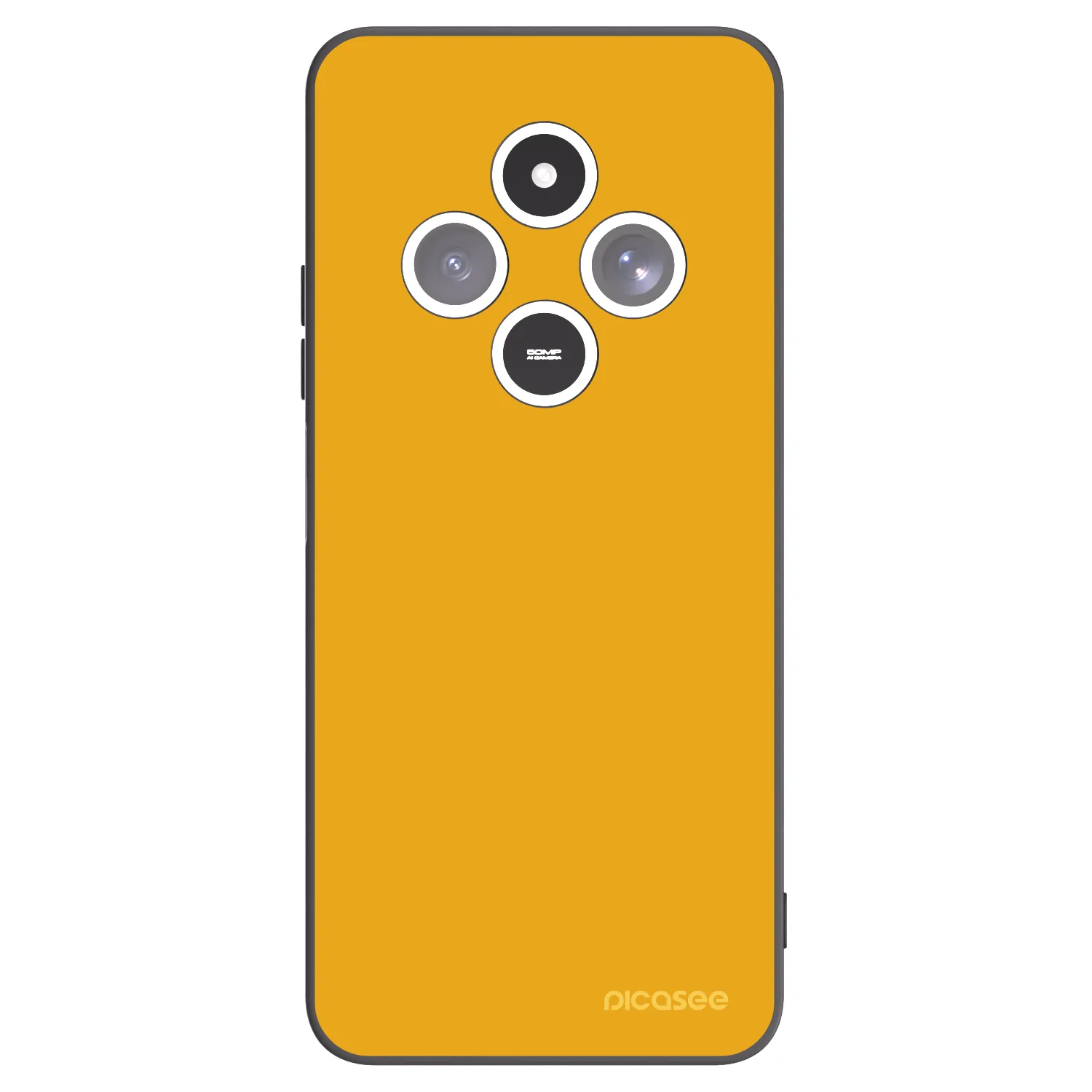 Picasee crna silikonska maskica za Xiaomi Redmi 14C - Sun