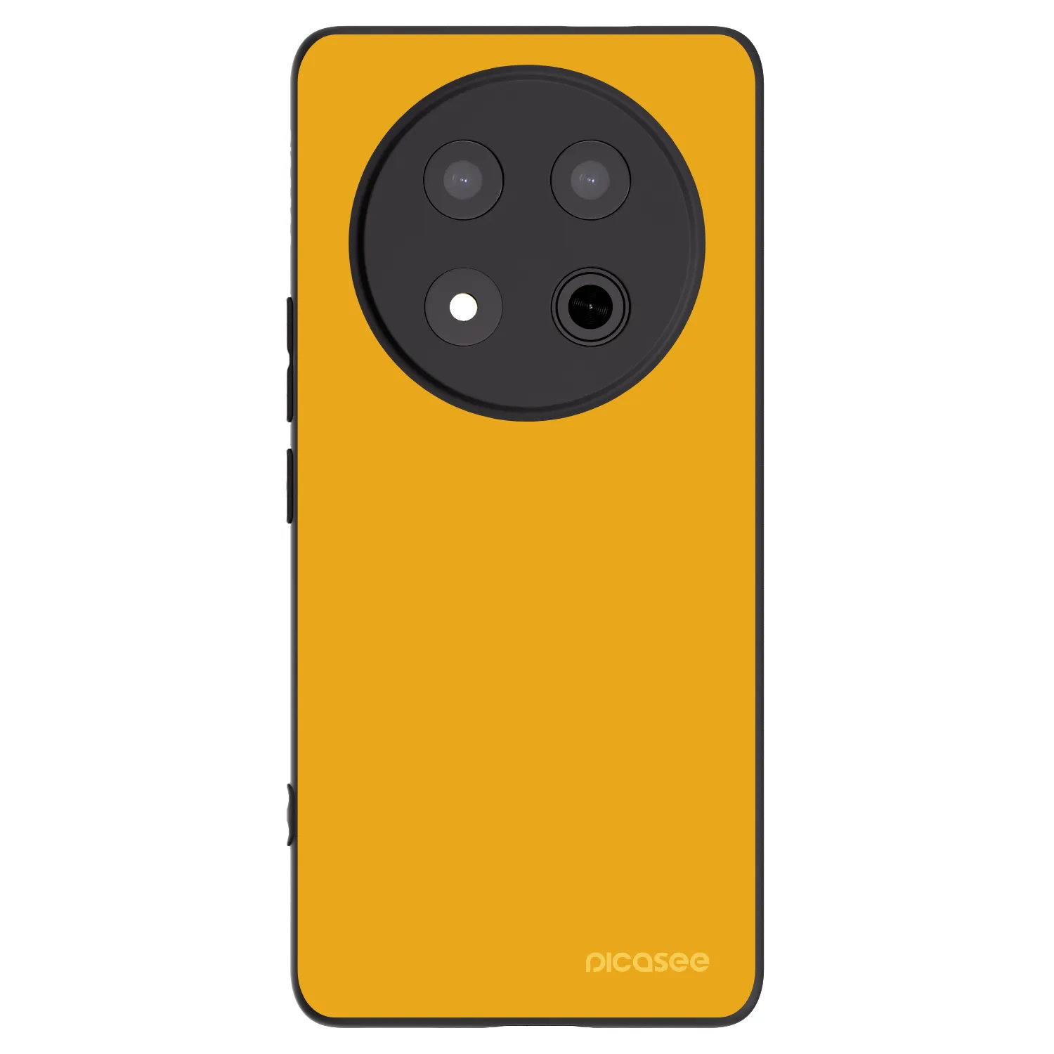 Picasee crna silikonska maskica za Honor Magic7 Lite 5G - Sun