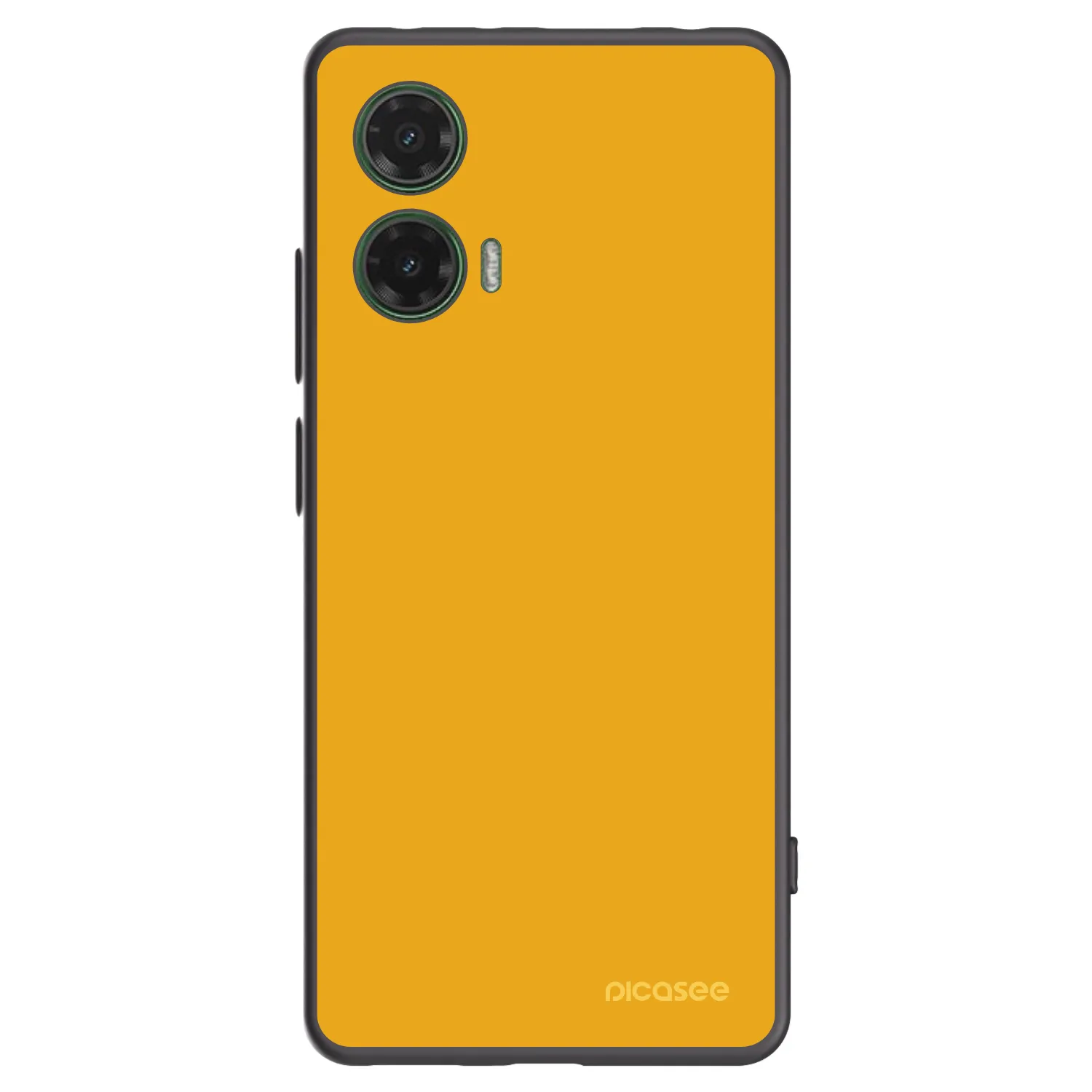 Picasee crna silikonska maskica za Motorola Moto G35 5G - Sun