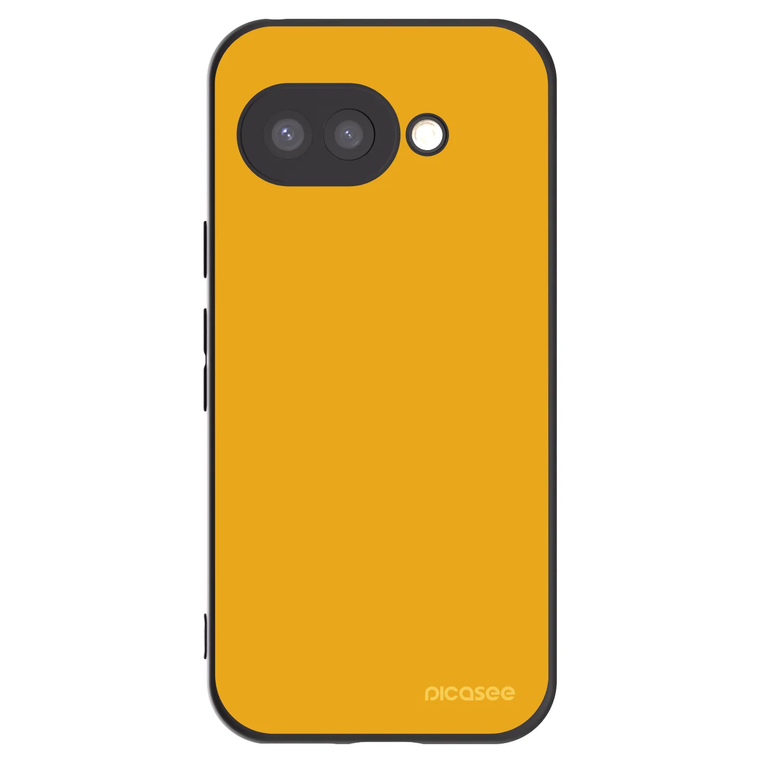 Picasee crna silikonska maskica za Google Pixel 9a - Sun