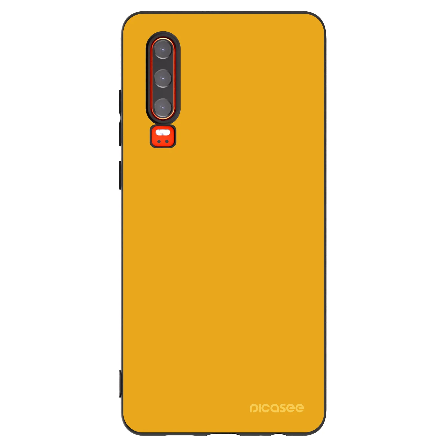 Picasee crna silikonska maskica za Huawei P30 - Sun