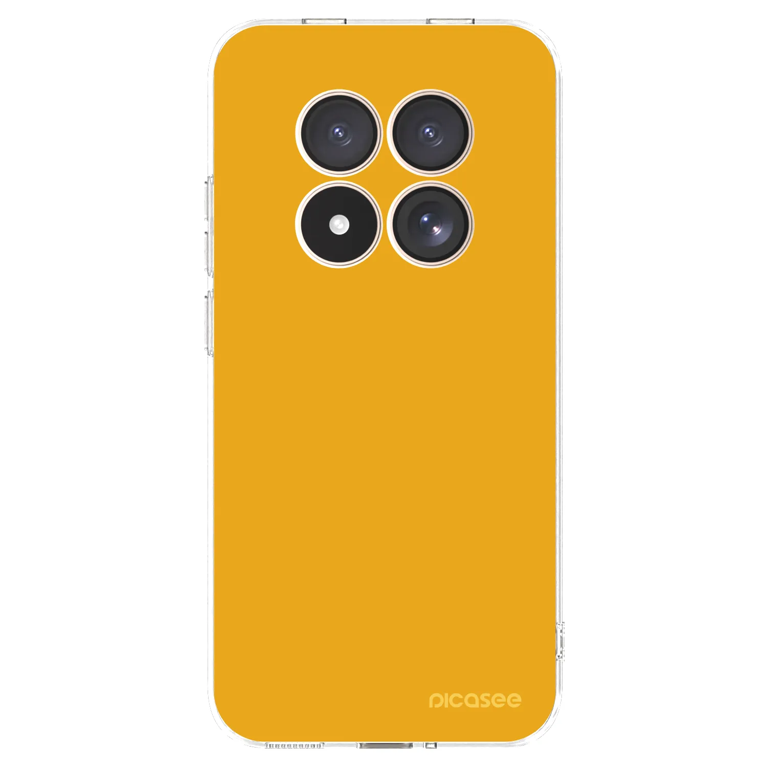 Picasee silikonska prozirna maskica za Xiaomi Redmi Note 15 Pro 4G - Sun