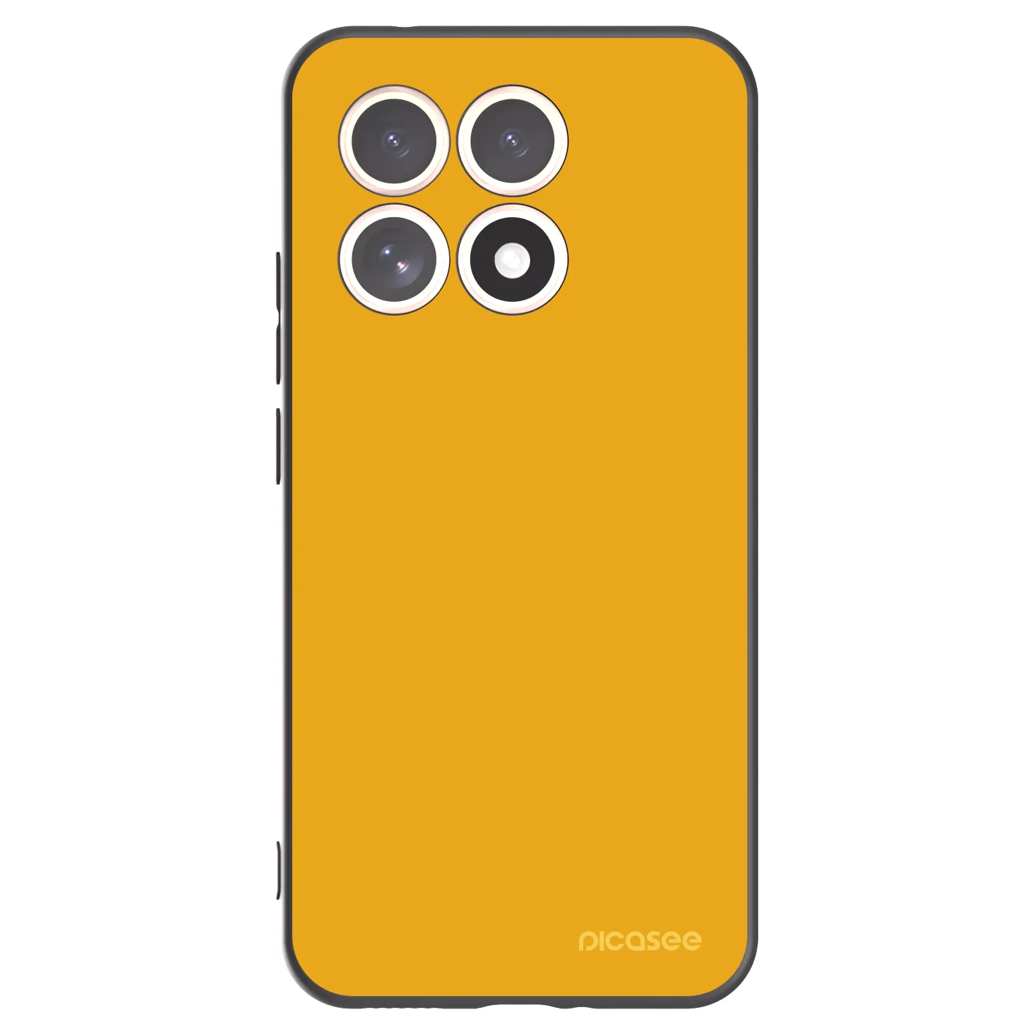 Picasee crna silikonska maskica za Xiaomi 15T - Sun