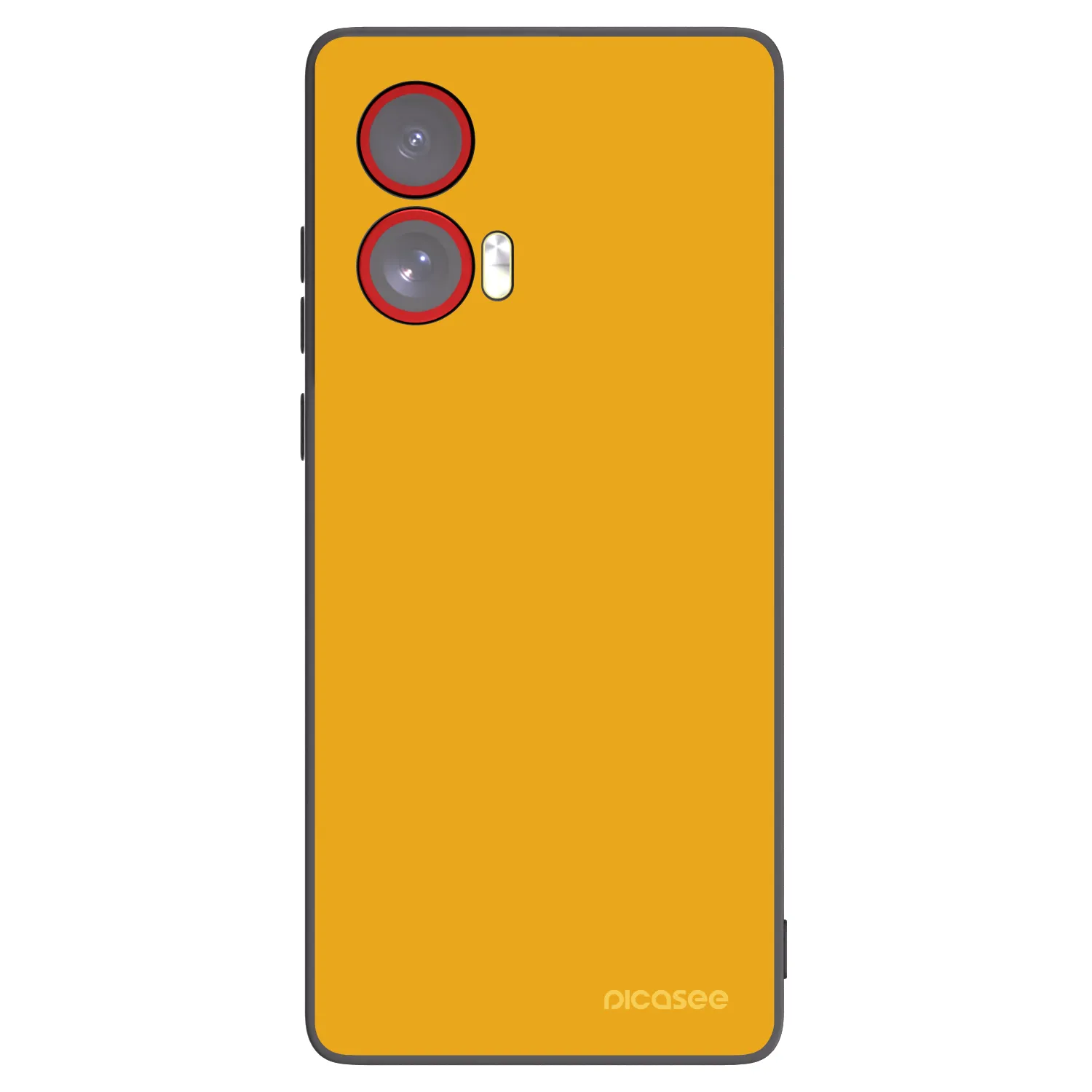 Picasee crna silikonska maskica za Motorola Edge 50 Fusion - Sun