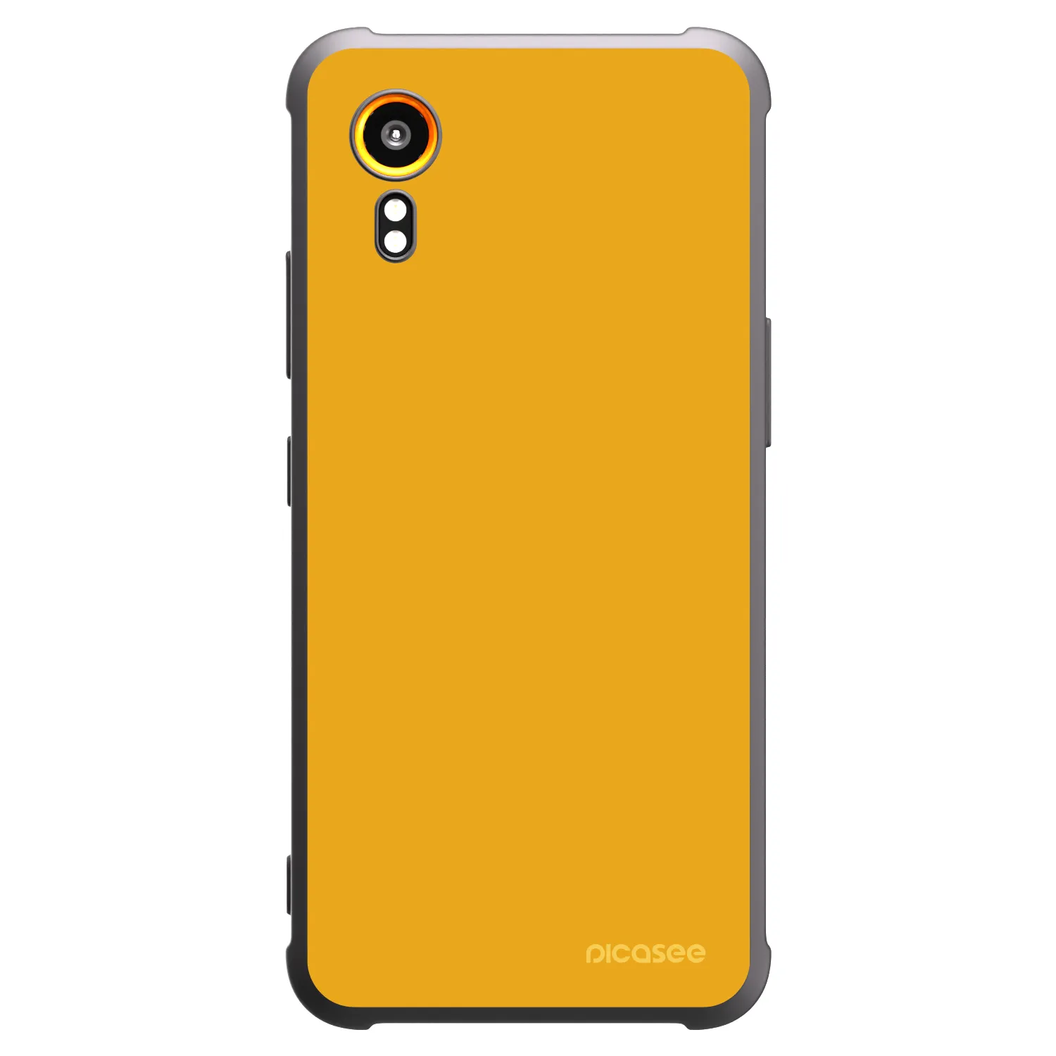 Picasee crna silikonska maskica za Samsung Galaxy Xcover 7 - Sun