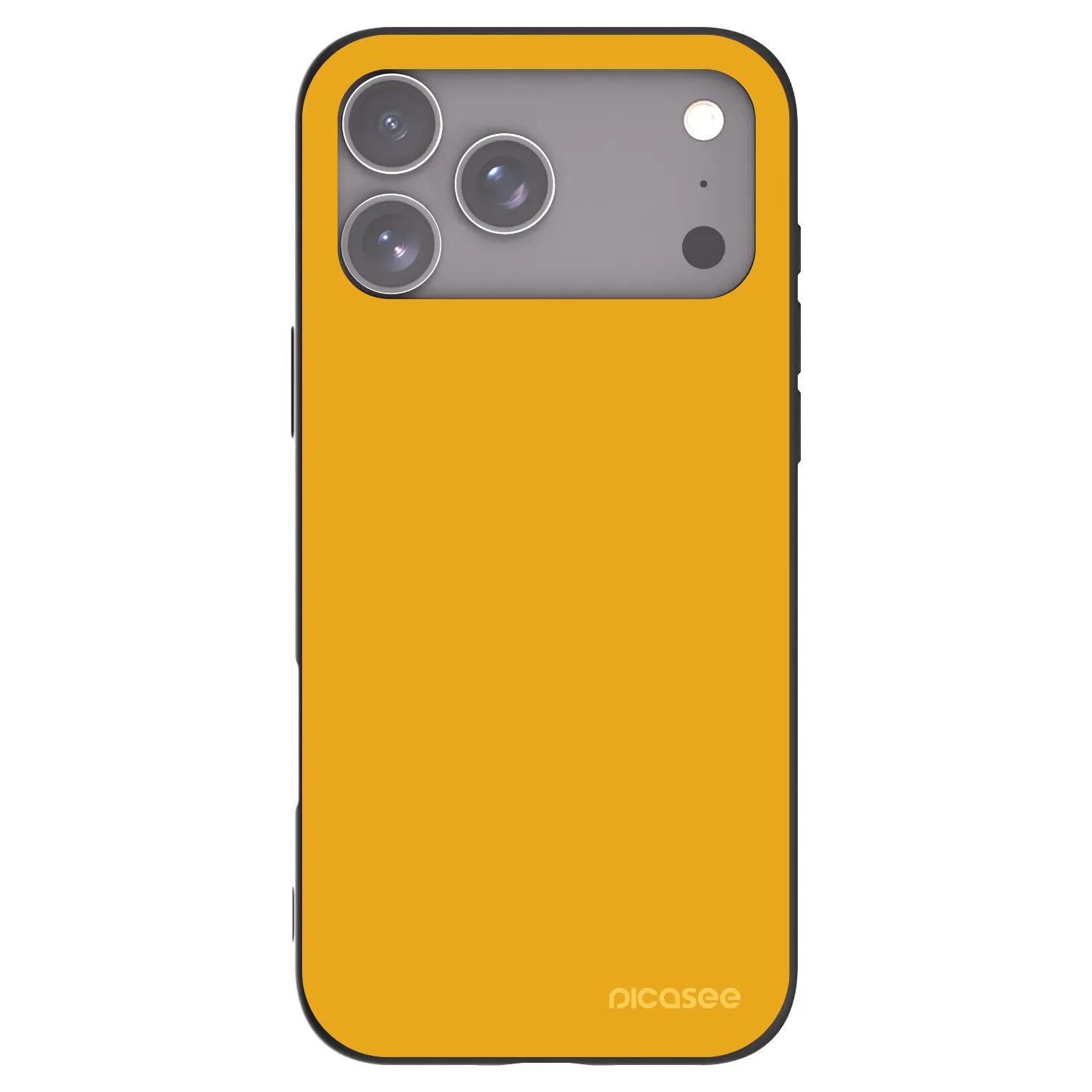 Picasee crna silikonska maskica za Apple iPhone 18 Pro Max - Sun