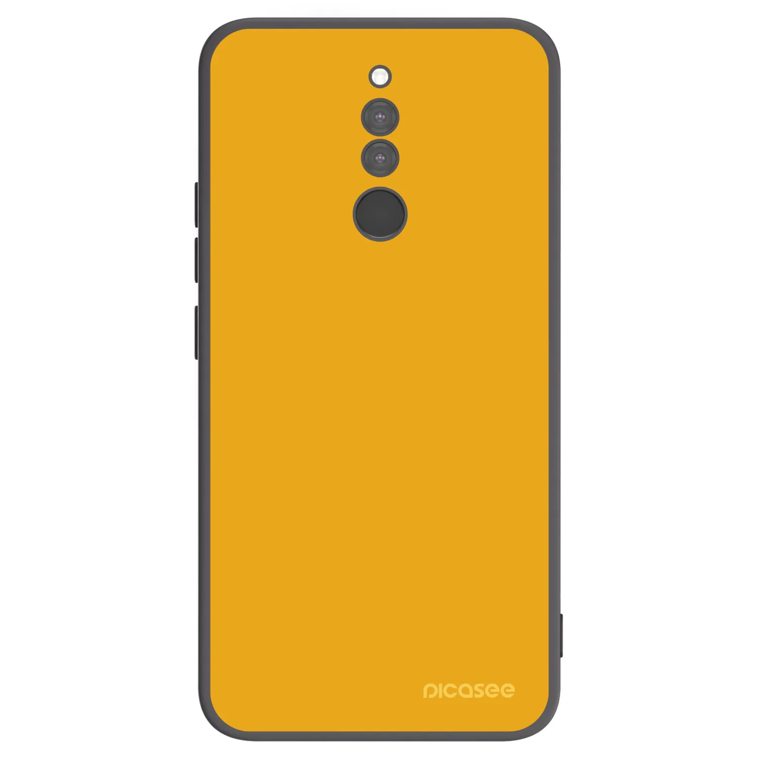 Picasee crna silikonska maskica za Xiaomi Redmi 8 - Sun