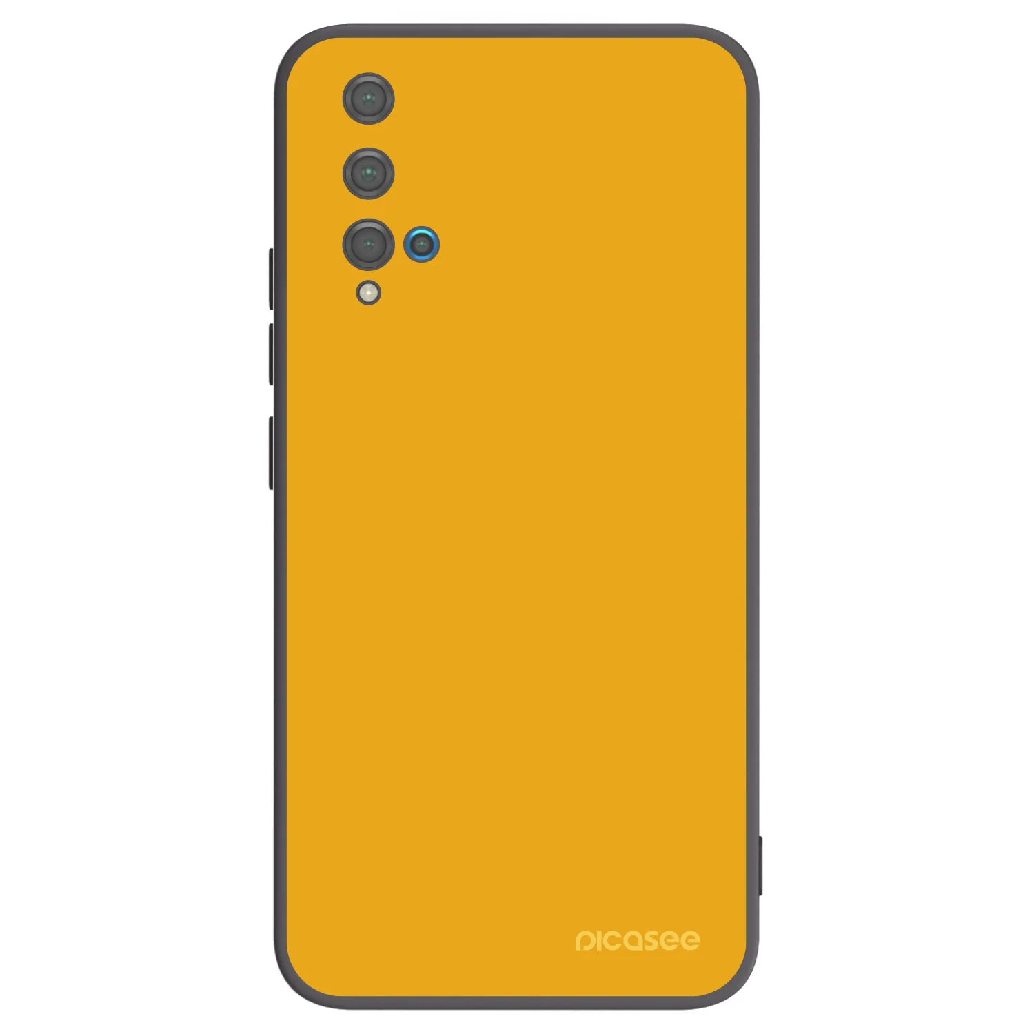 Picasee crna silikonska maskica za Huawei Nova 5T - Sun