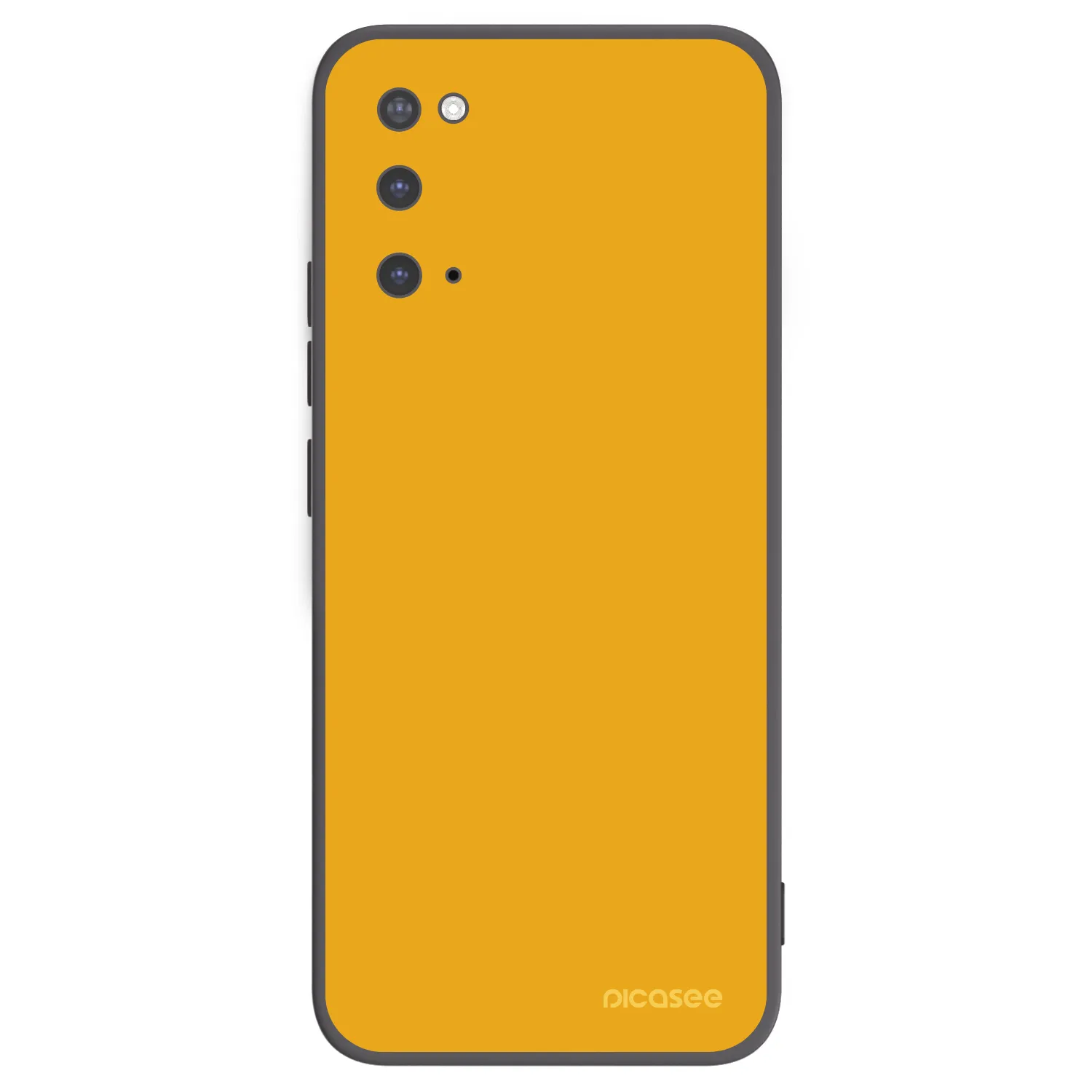 Picasee crna silikonska maskica za Samsung Galaxy S20 G980F - Sun