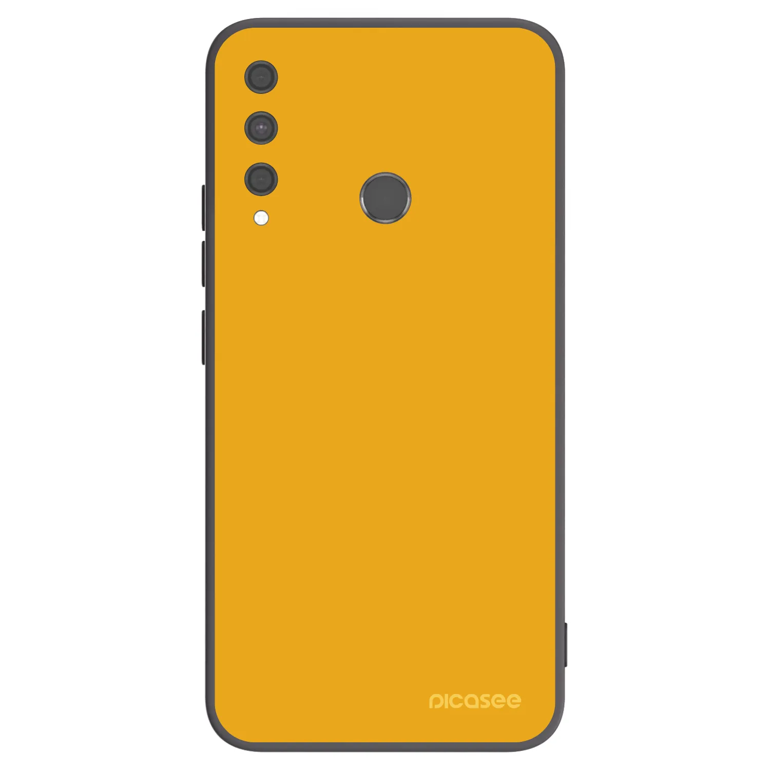 Picasee crna silikonska maskica za Huawei P40 Lite E - Sun