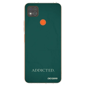 Picasee silikonska prozirna maskica za Xiaomi Redmi 9C - Addicted