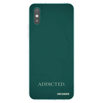 Picasee silikonska prozirna maskica za Xiaomi Redmi 9A - Addicted