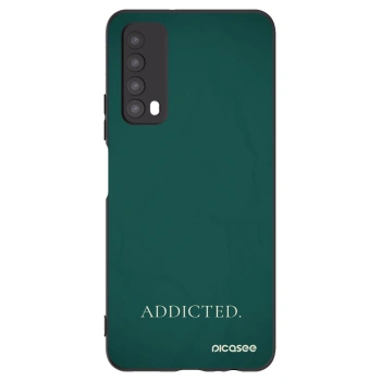 Picasee crna silikonska maskica za Huawei P Smart 2021 - Addicted