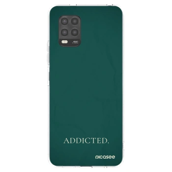 Picasee silikonska prozirna maskica za Xiaomi Mi 10 Lite - Addicted