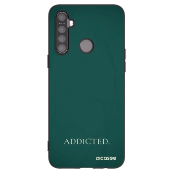 Picasee crna silikonska maskica za Realme 6i - Addicted