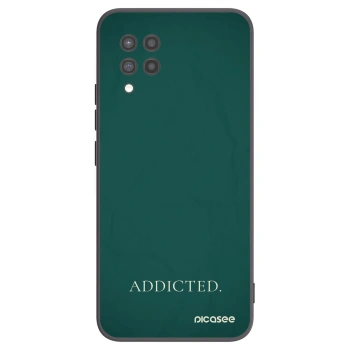 Picasee crna silikonska maskica za Samsung Galaxy A42 A426B - Addicted