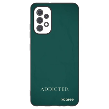 Picasee crna silikonska maskica za Samsung Galaxy A32 5G A326B - Addicted