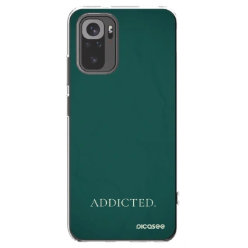Picasee silikonska prozirna maskica za Xiaomi Redmi Note 10S - Addicted