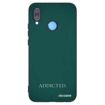 Picasee crna silikonska maskica za Huawei P20 Lite - Addicted