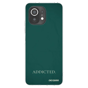 Picasee silikonska prozirna maskica za Xiaomi Mi 11 - Addicted