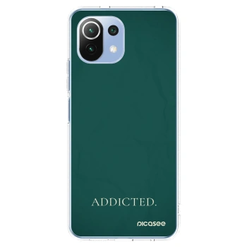 Picasee silikonska prozirna maskica za Xiaomi Mi 11 Lite - Addicted