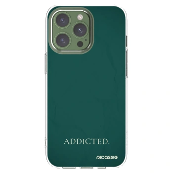Picasee silikonska prozirna maskica za Apple iPhone 13 Pro - Addicted