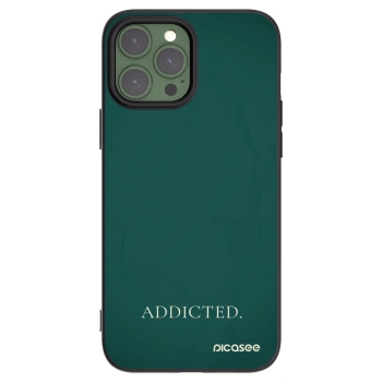 Picasee crna silikonska maskica za Apple iPhone 13 Pro Max - Addicted