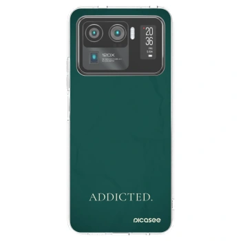 Picasee silikonska prozirna maskica za Xiaomi Mi 11 Ultra - Addicted