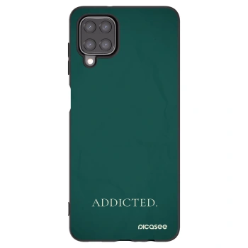 Picasee crna silikonska maskica za Samsung Galaxy M12 M127F - Addicted