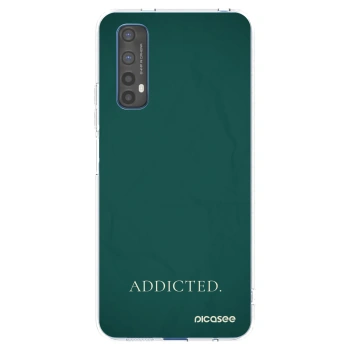 Picasee silikonska prozirna maskica za Realme 7 - Addicted