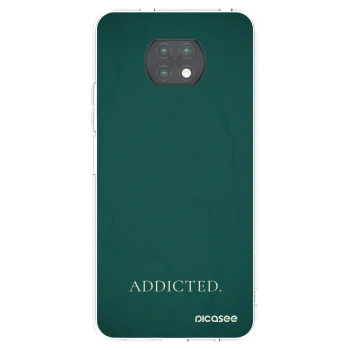 Picasee silikonska prozirna maskica za Xiaomi Redmi Note 9T - Addicted
