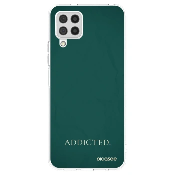 Picasee silikonska prozirna maskica za Samsung Galaxy A22 A225F 4G - Addicted