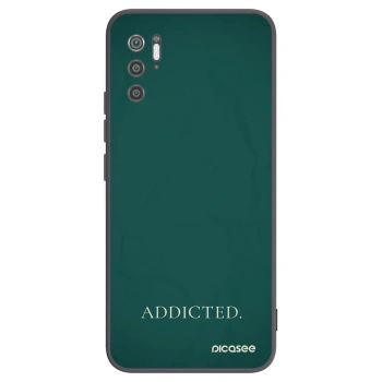 Picasee crna silikonska maskica za Xiaomi Poco M3 Pro 5G - Addicted