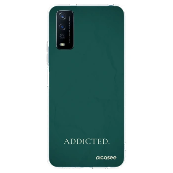 Picasee silikonska prozirna maskica za Vivo Y11s - Addicted