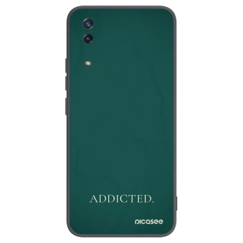Picasee crna silikonska maskica za Vivo Y11s - Addicted